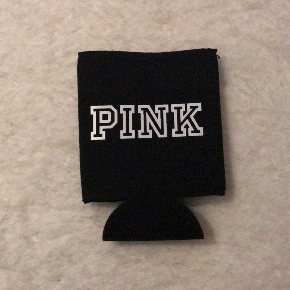NWOT Limited Edition VS PINK Black Soft Cup Holder